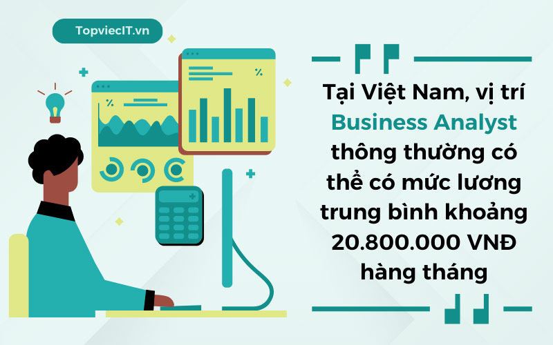 Mức lương trung bình của Business Analyst tại Việt Nam khá cao