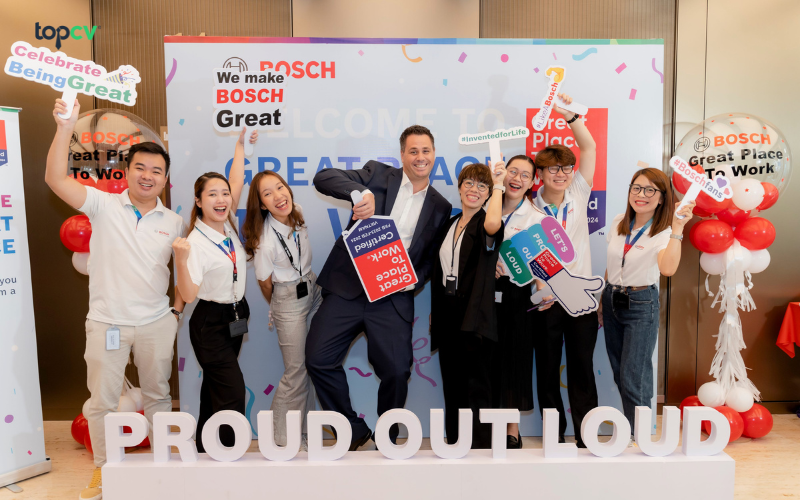 Bosch được bình chọn là nơi làm việc tốt nhất Việt Nam suốt 9 năm liên tiếp